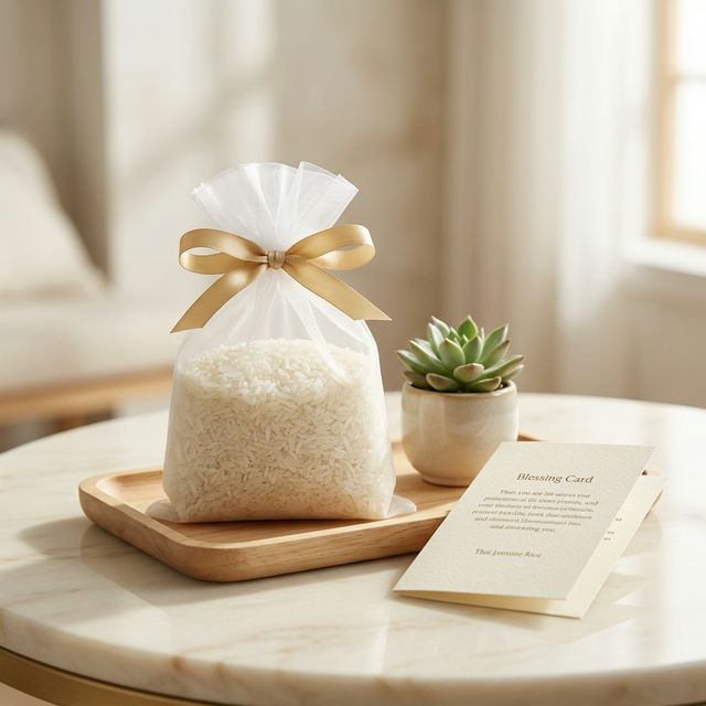 ของชำร่วยงานขึ้นบ้านใหม่ ข้าวหอมมะลิ จันทร์หอม